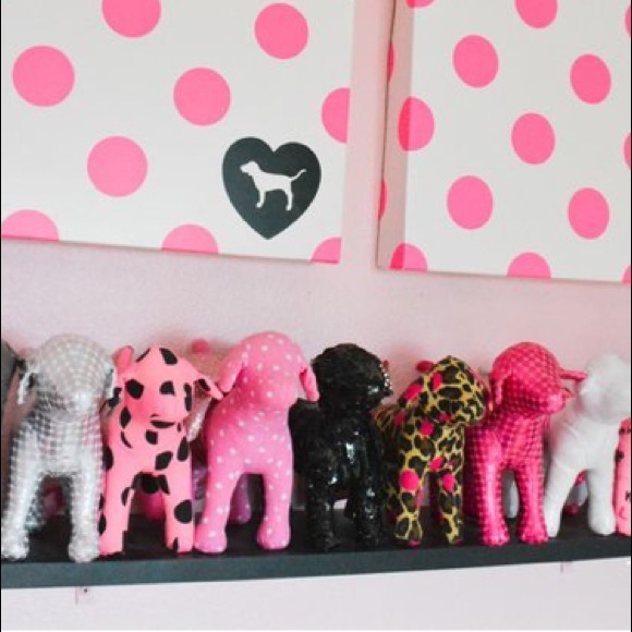 Vs Pink Room Decor Puppy